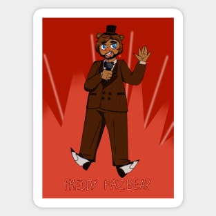 Freddy Fazbear Gijinka Sticker